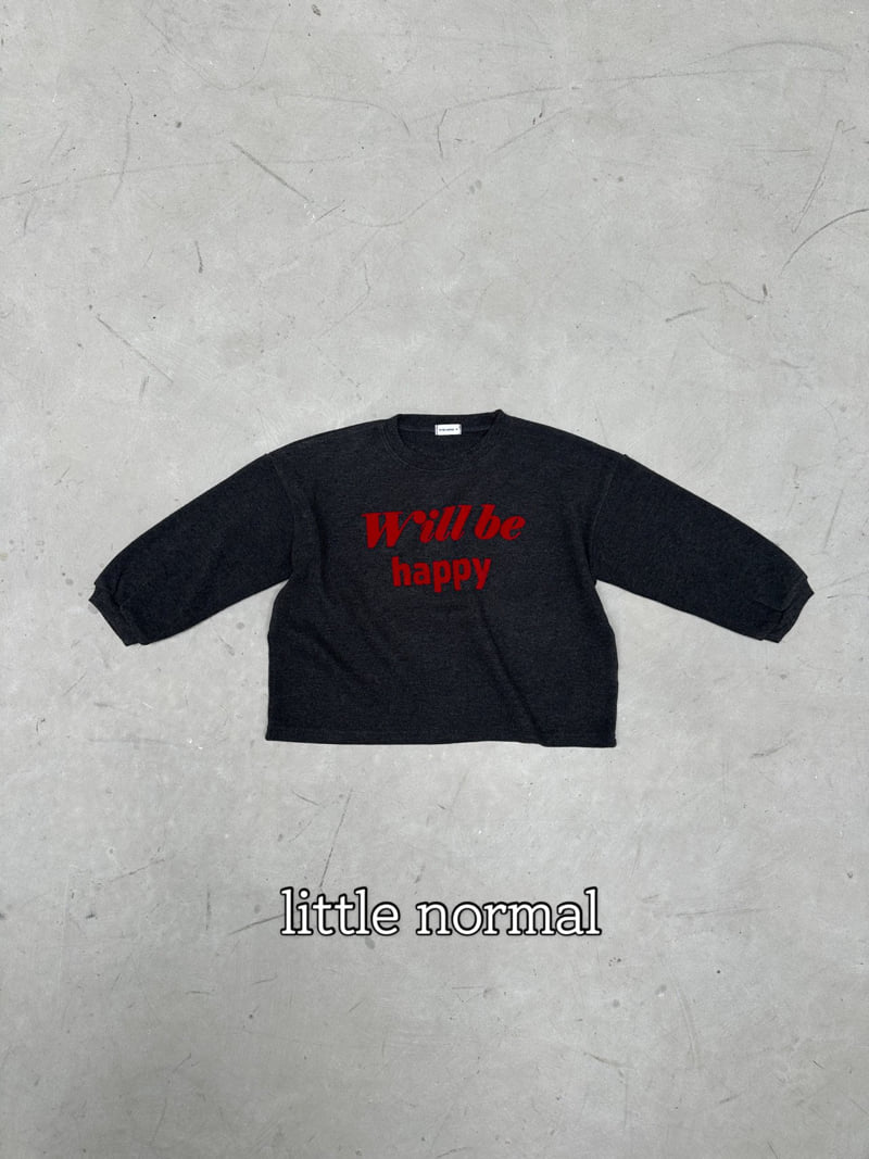 Little Normal - Korean Children Fashion - #childrensboutique - Flocking Tee - 8