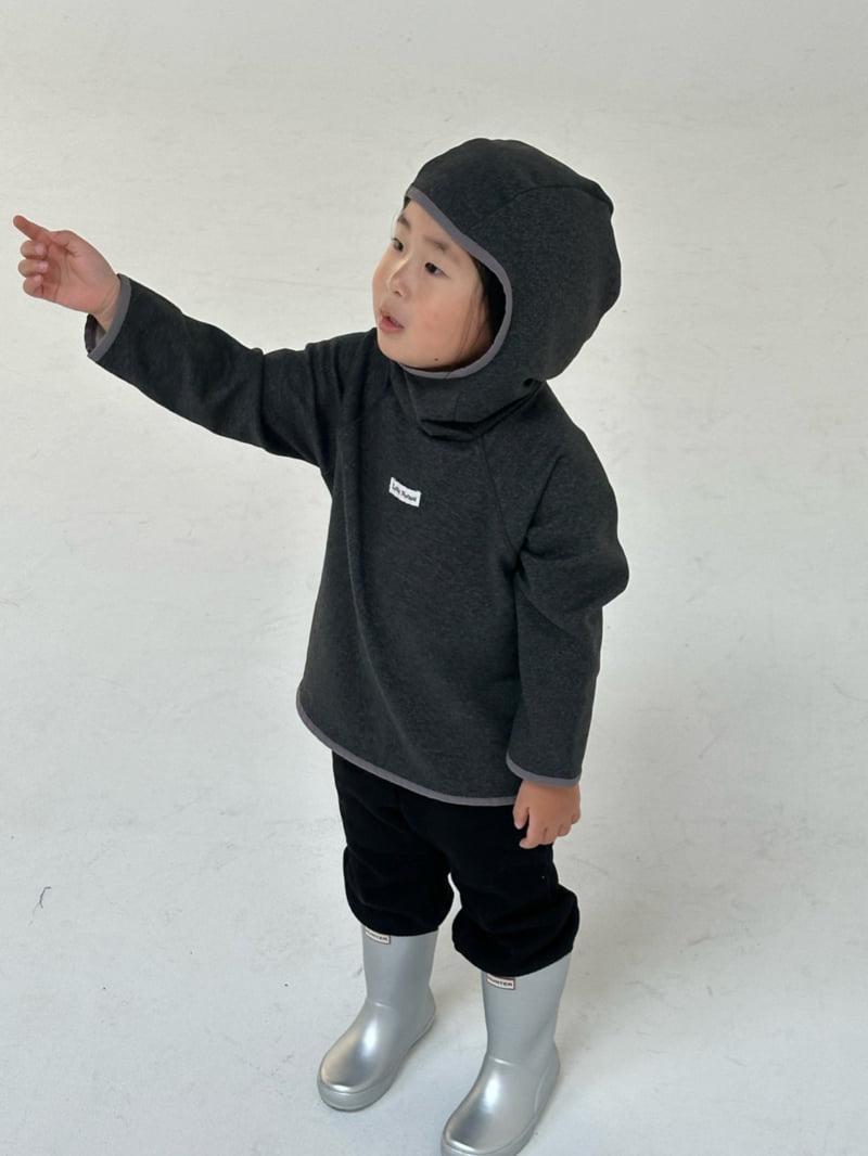 Little Normal - Korean Children Fashion - #childrensboutique - High Neck Hoodie - 11
