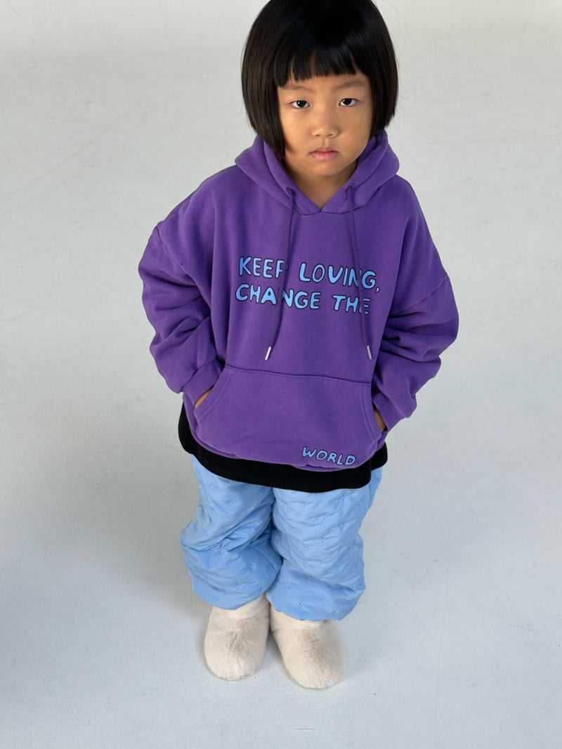Little Normal - Korean Children Fashion - #designkidswear - Lettering Hoodie