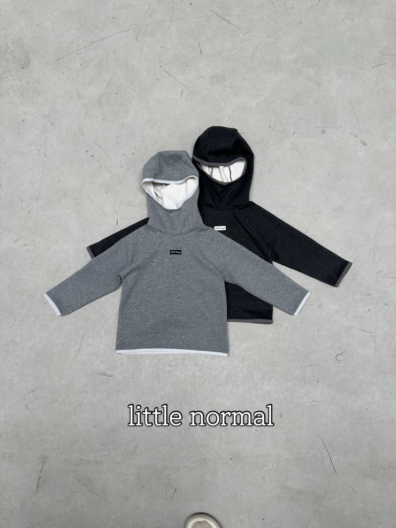 Little Normal - Korean Children Fashion - #designkidswear - High Neck Hoodie - 12