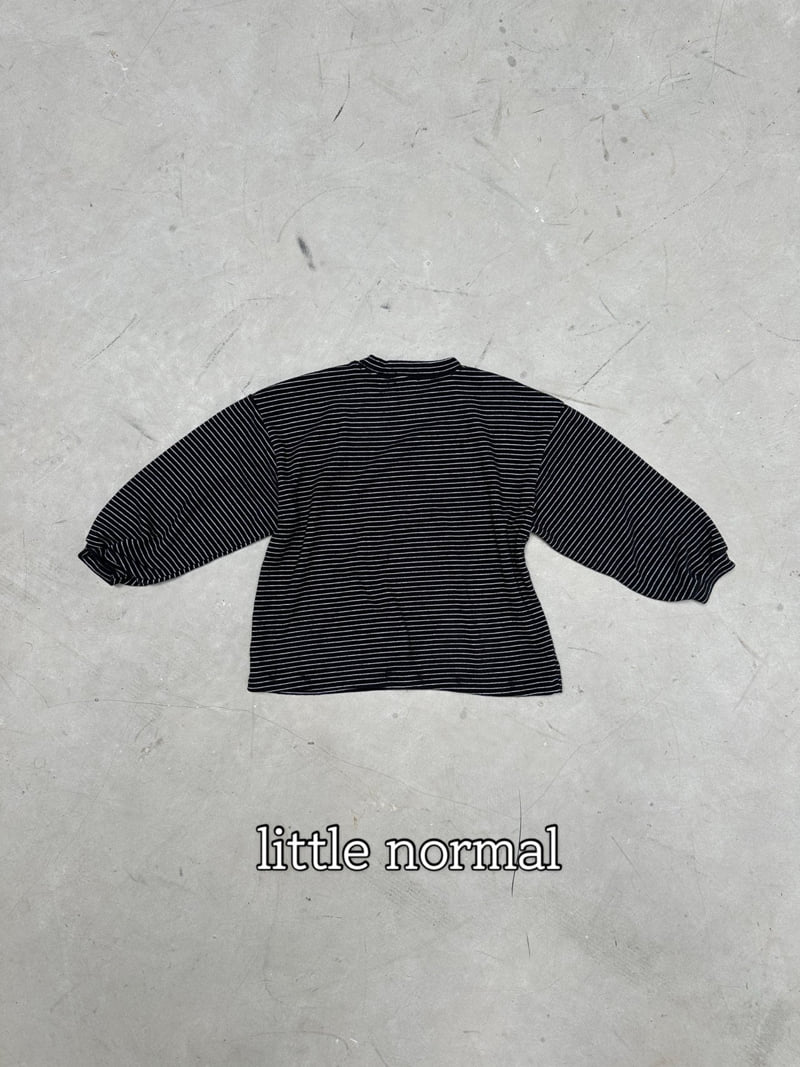 Little Normal - Korean Children Fashion - #fashionkids - Winter Stripe Tee - 6