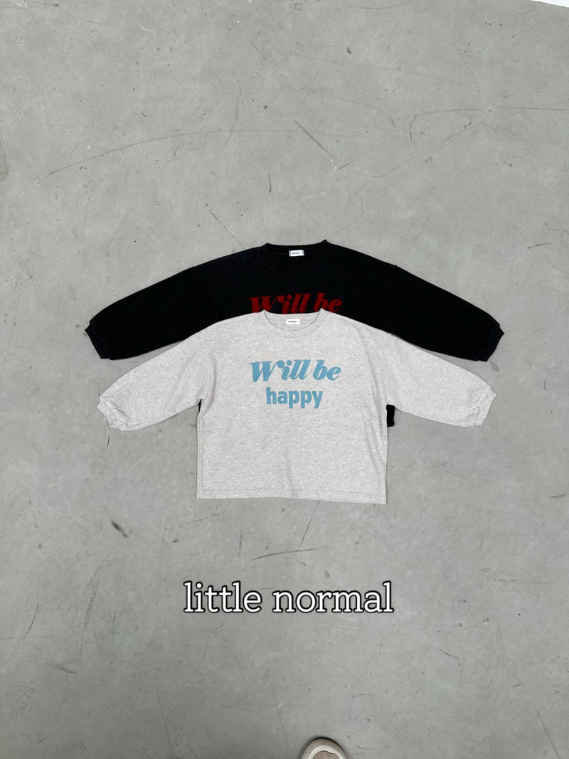 Little Normal - Korean Children Fashion - #fashionkids - Flocking Tee - 11