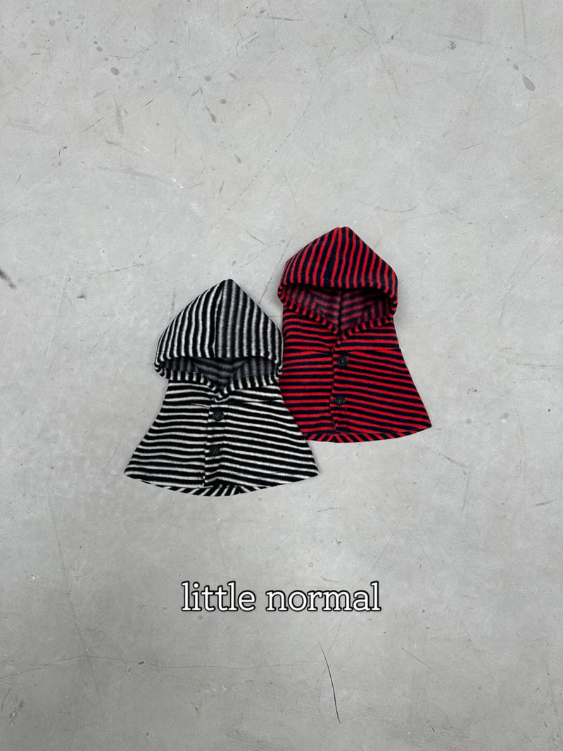 Little Normal - Korean Children Fashion - #kidsstore - Striped Fleece Hat