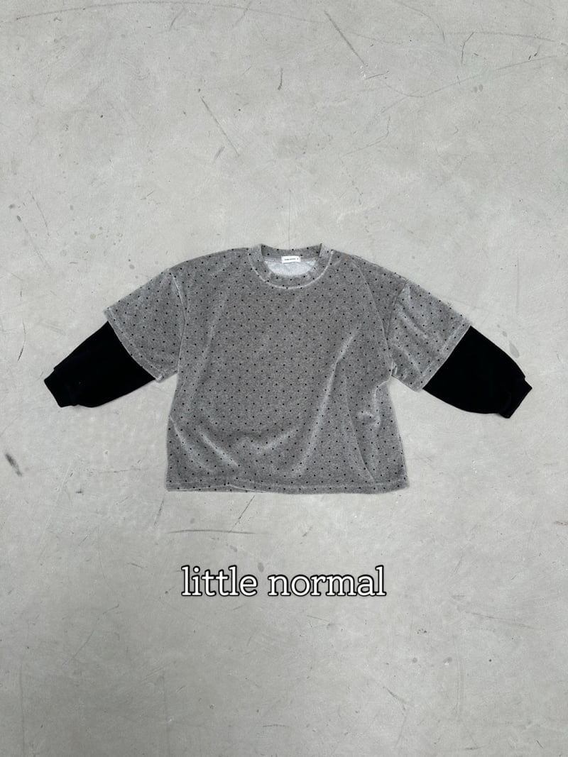 Little Normal - Korean Children Fashion - #kidzfashiontrend - Dot Layered Tee - 12