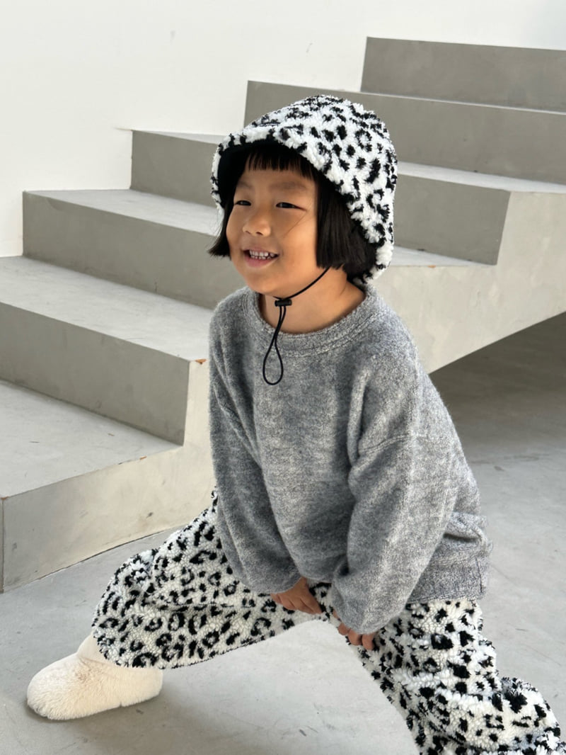 Little Normal - Korean Children Fashion - #littlefashionista - Knit Sweatshirt - 7