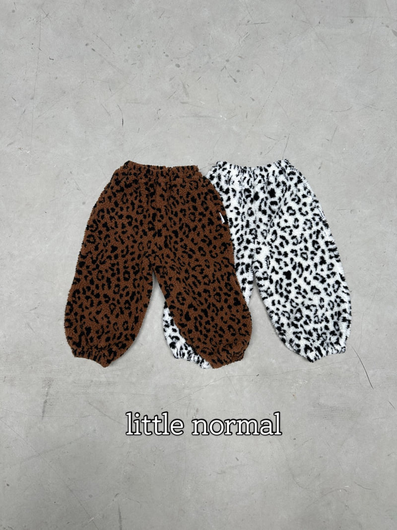 Little Normal - Korean Children Fashion - #littlefashionista - Leopard Pants - 12