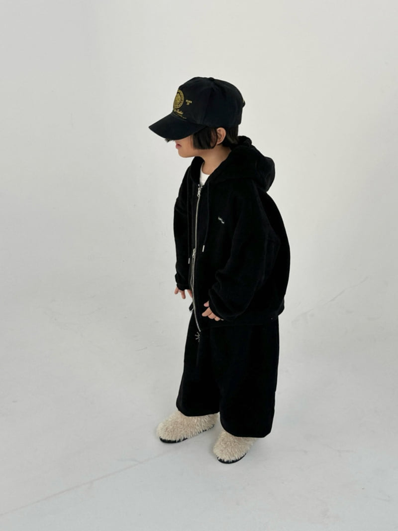 Little Normal - Korean Children Fashion - #magicofchildhood - Studded Hoodie Zip-Up - 9