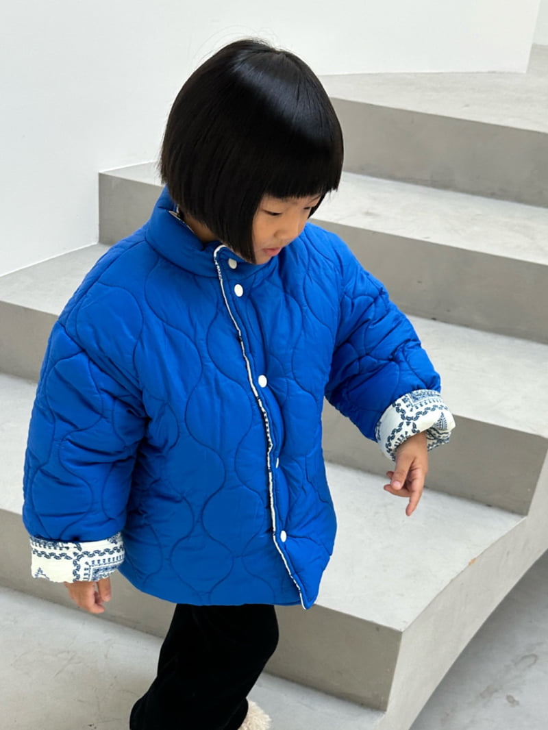 Little Normal - Korean Children Fashion - #minifashionista - Paisley Scarf Padding - 9