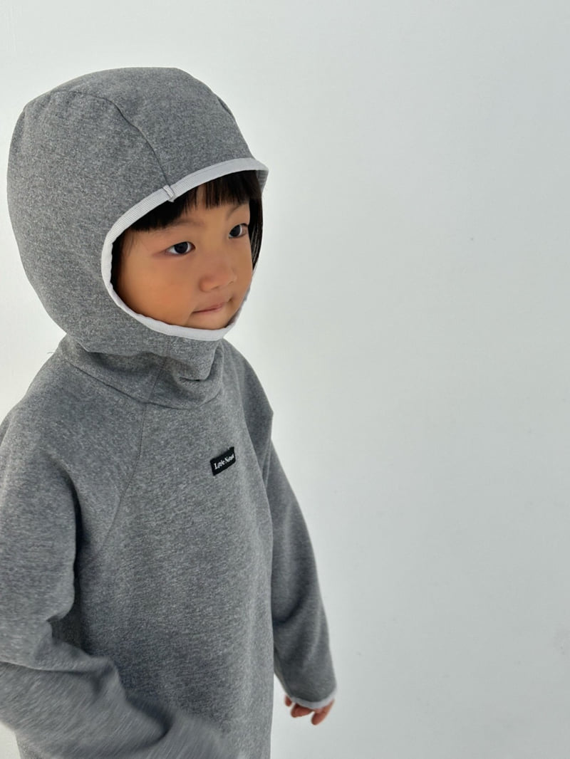 Little Normal - Korean Children Fashion - #minifashionista - High Neck Hoodie - 5