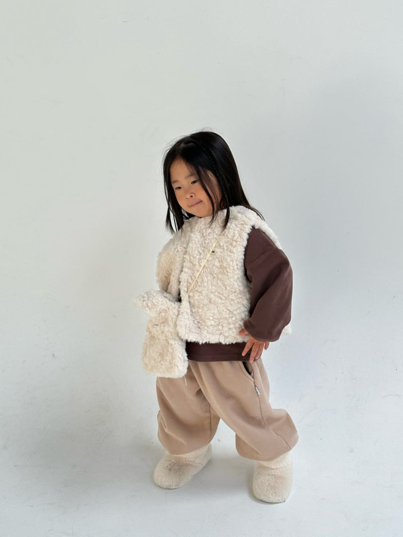 Little Normal - Korean Children Fashion - #minifashionista - Rabbit Vest Set - 4
