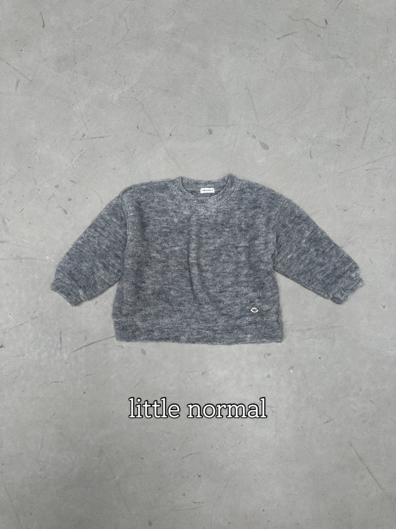 Little Normal - Korean Children Fashion - #prettylittlegirls - Knit Sweatshirt - 10