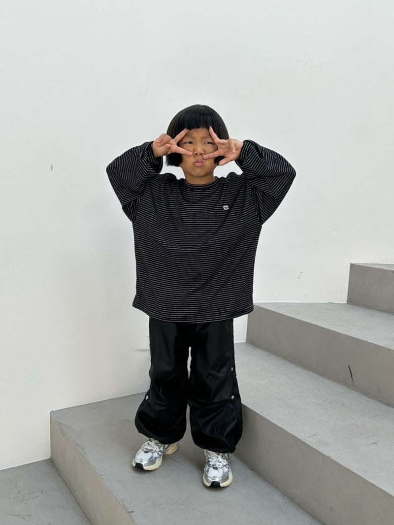 Little Normal - Korean Children Fashion - #stylishchildhood - Winter Stripe Tee