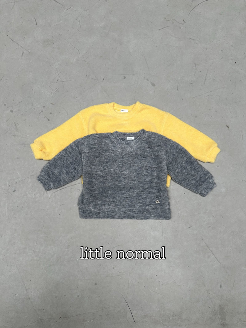 Little Normal - Korean Children Fashion - #todddlerfashion - Knit Sweatshirt - 11