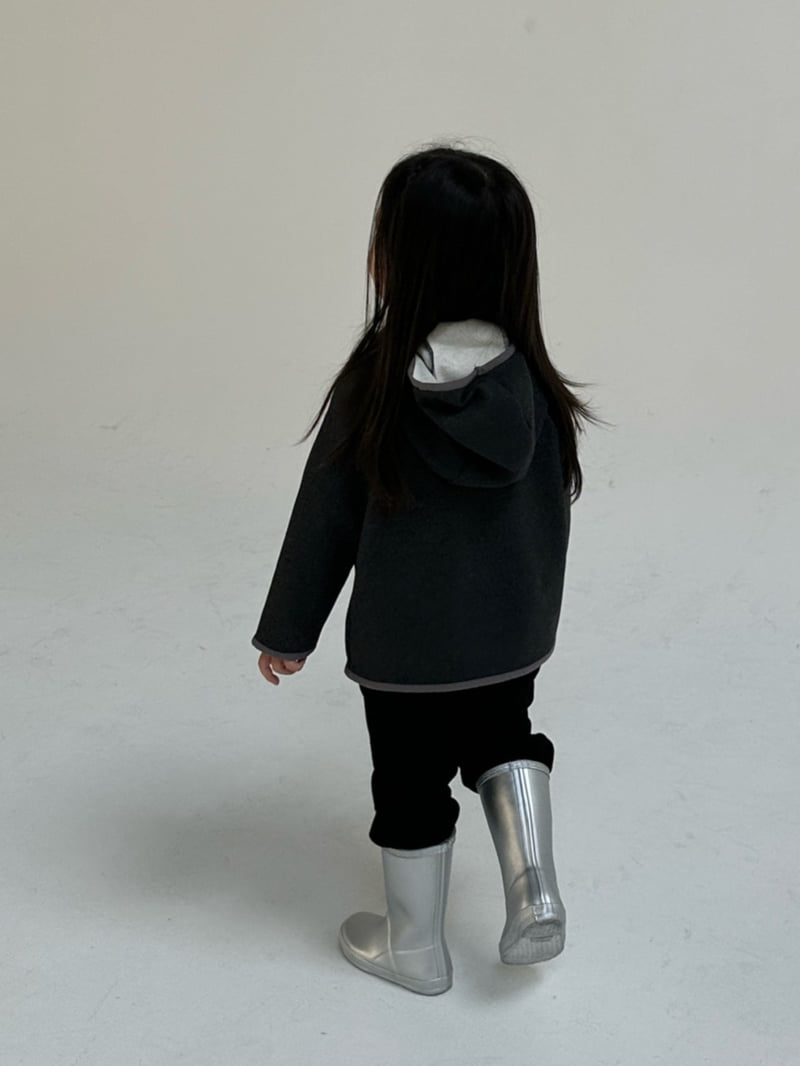 Little Normal - Korean Children Fashion - #todddlerfashion - High Neck Hoodie - 7