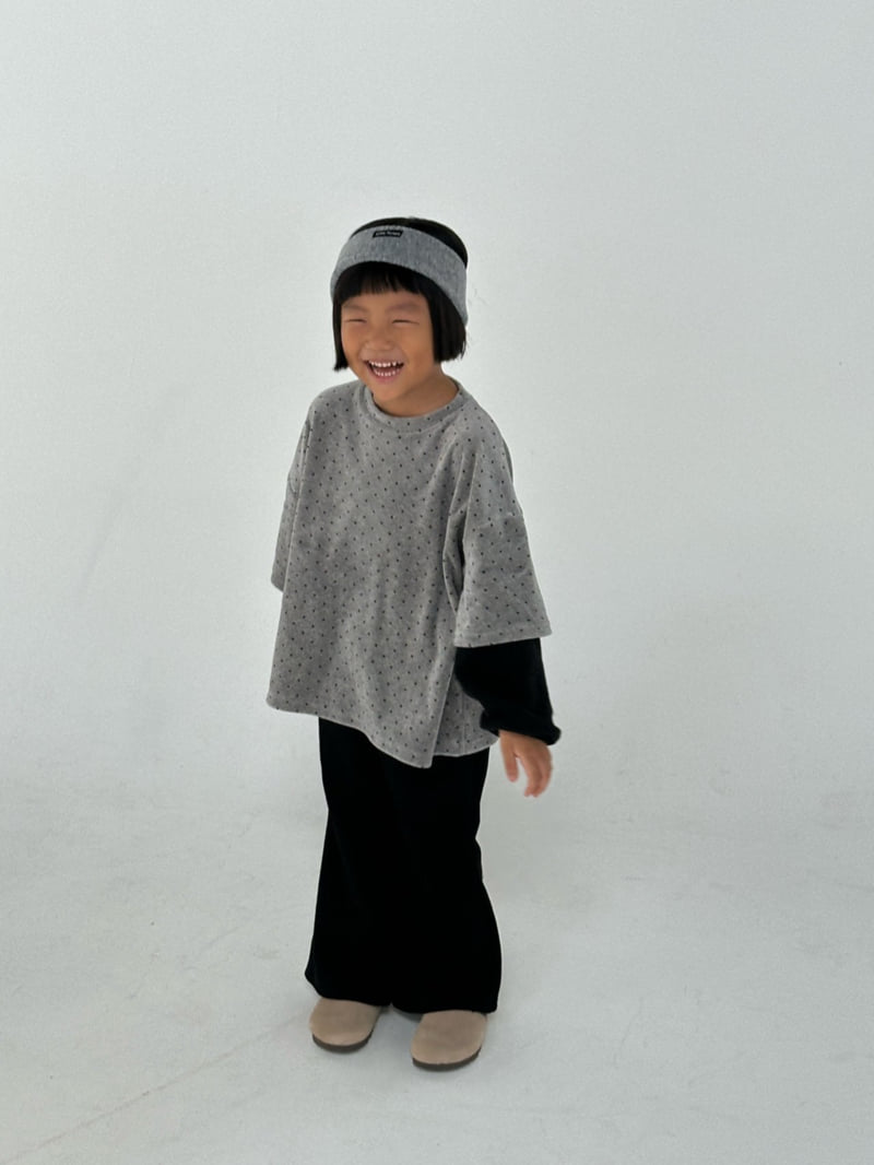 Little Normal - Korean Children Fashion - #toddlerclothing - Dot Layered Tee - 3