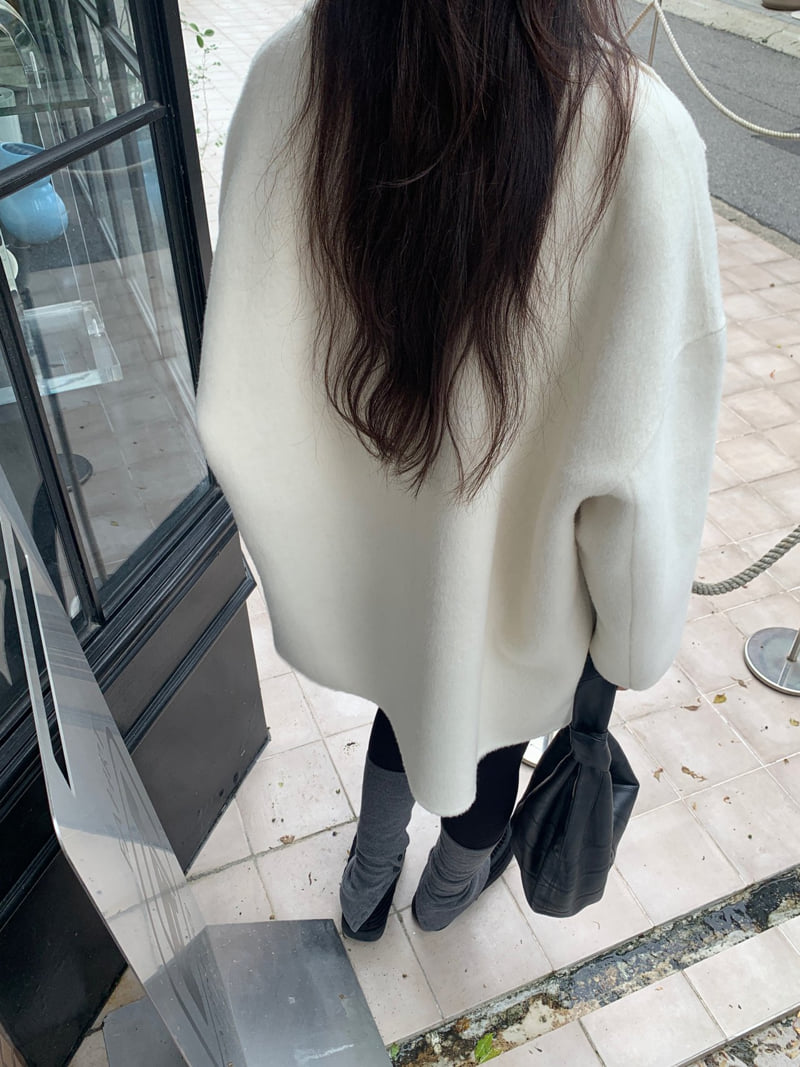 Logarden - Korean Women Fashion - #momslook - Yak Wool Half Coat - 5