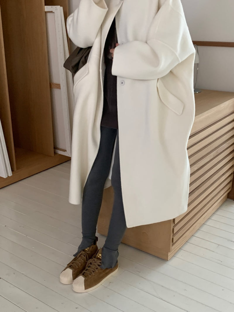 Logarden - Korean Women Fashion - #momslook - Warm Slit Leggings - 12
