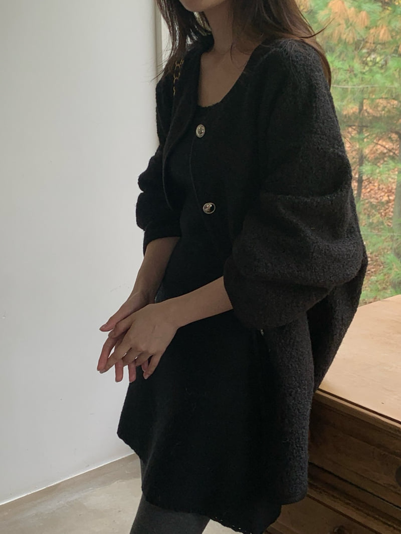 Logarden - Korean Women Fashion - #momslook - Button More Jacket - 10