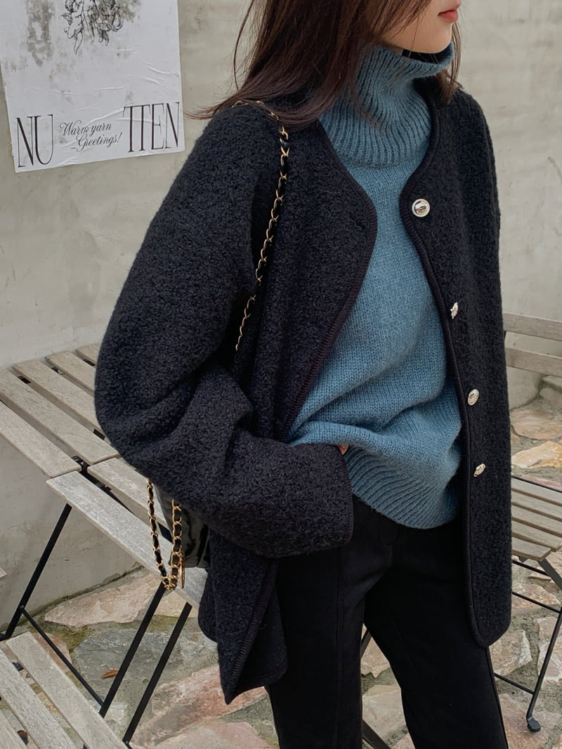 Logarden - Korean Women Fashion - #momslook - Baby Turtleneck Knit - 7