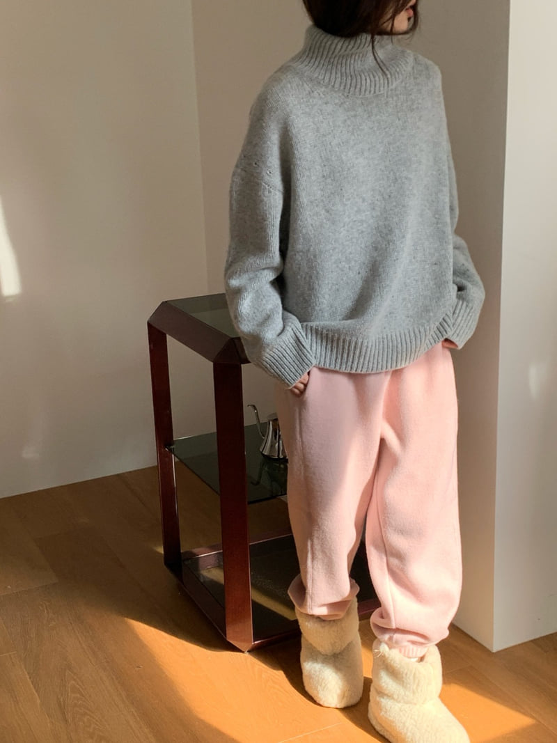 Logarden - Korean Women Fashion - #momslook - Baby Turtleneck Knit - 9