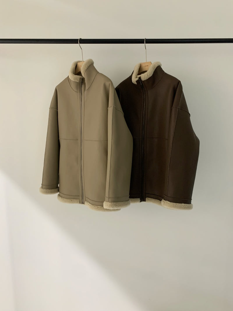 Logarden - Korean Women Fashion - #momslook - Mind Mustang Jacket - 7