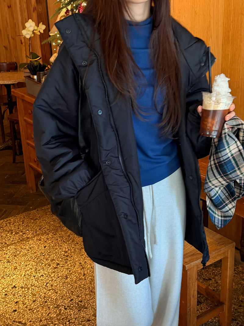 Logarden - Korean Women Fashion - #momslook - Jayden Padded Jumper - 11