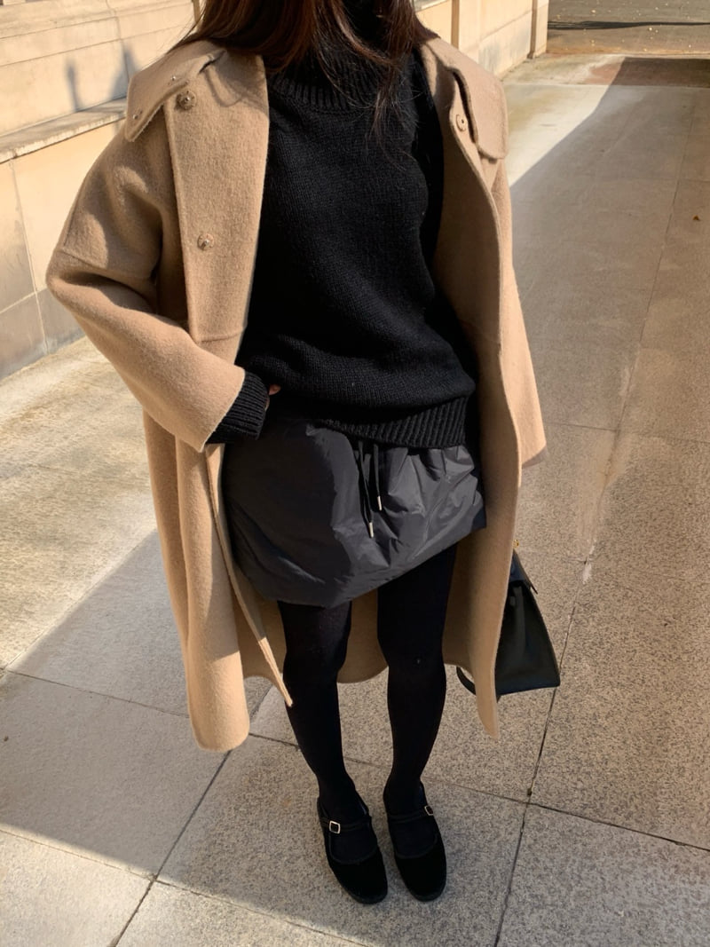 Logarden - Korean Women Fashion - #momslook - Padded Banding Skirt - 10
