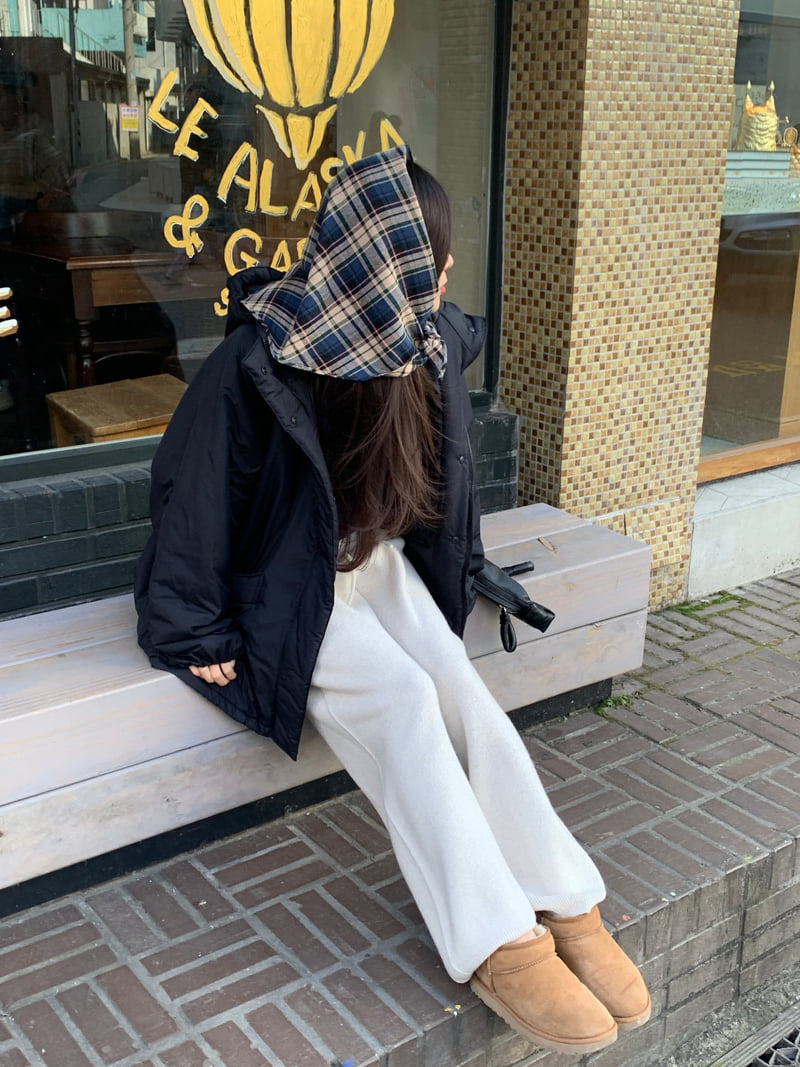Logarden - Korean Women Fashion - #momslook - Check Scarf - 9