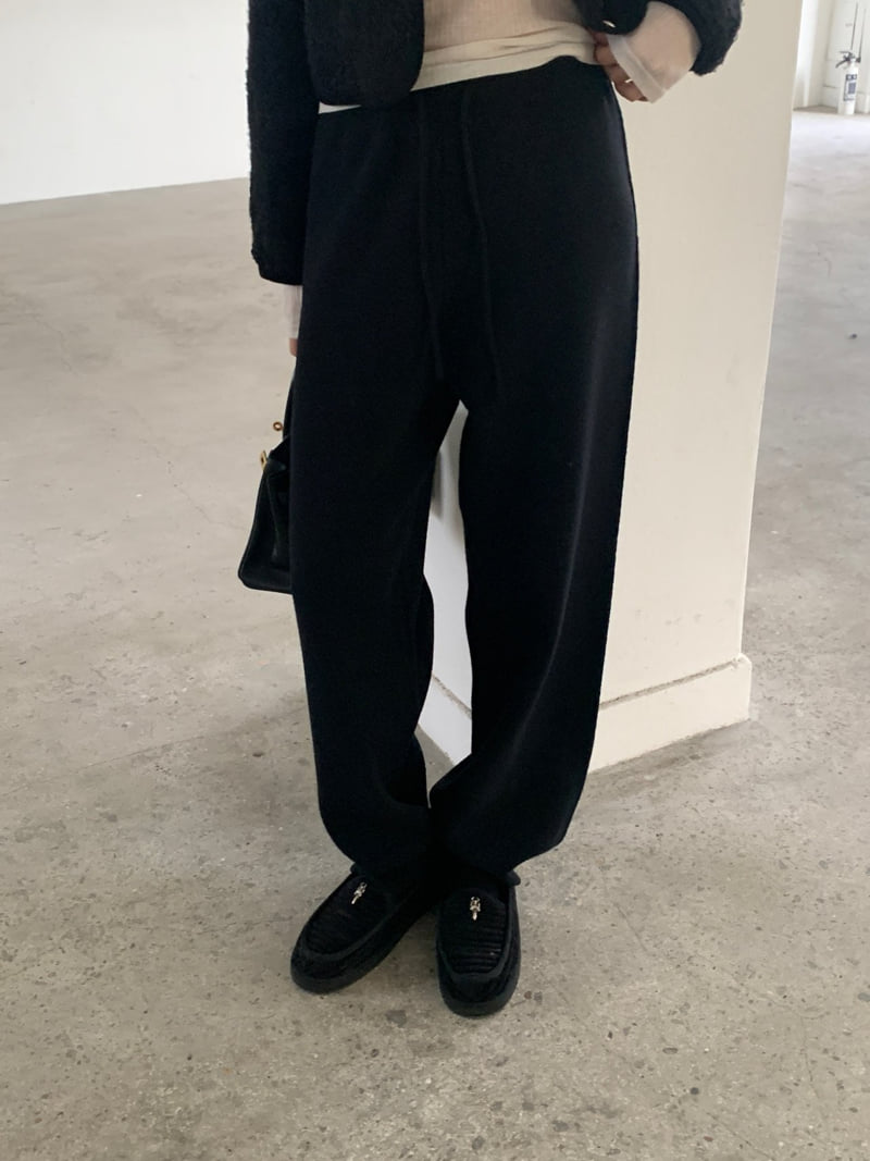 Logarden - Korean Women Fashion - #momslook - More Knit Pants - 9