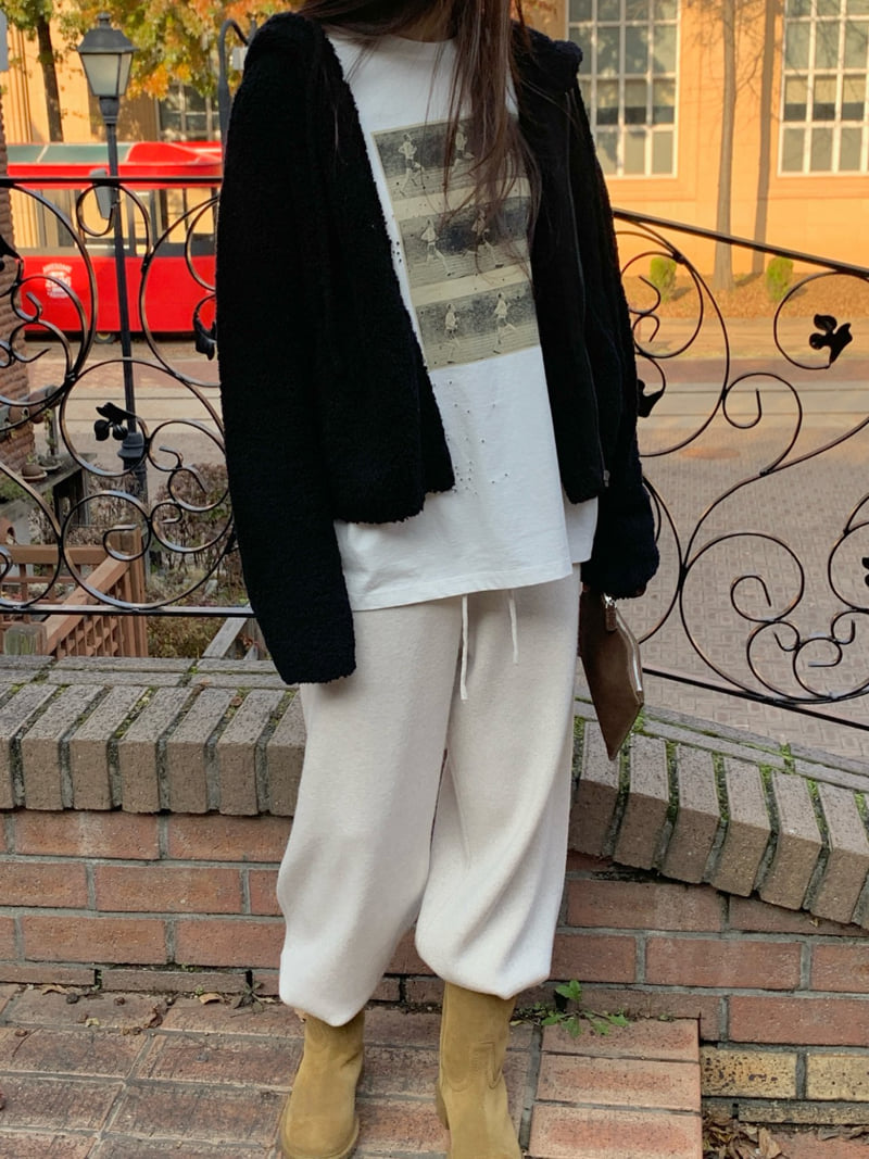 Logarden - Korean Women Fashion - #shopsmall - Cozy Banding Pants - 4
