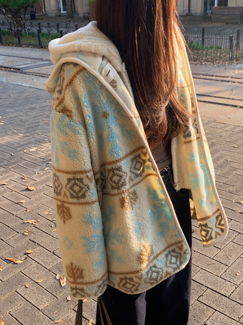Logarden - Korean Women Fashion - #thelittlethings - Snowbell Hood Cardigan - 9