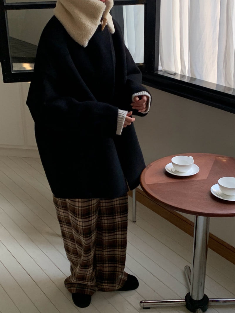 Logarden - Korean Women Fashion - #womensfashion - Yak Wool Half Coat - 6