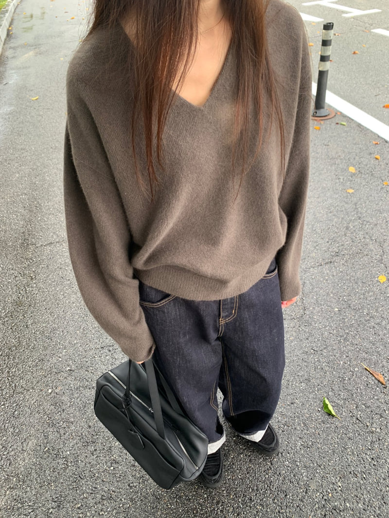 Logarden - Korean Women Fashion - #womensfashion - Roll-Up Denim Pants - 6