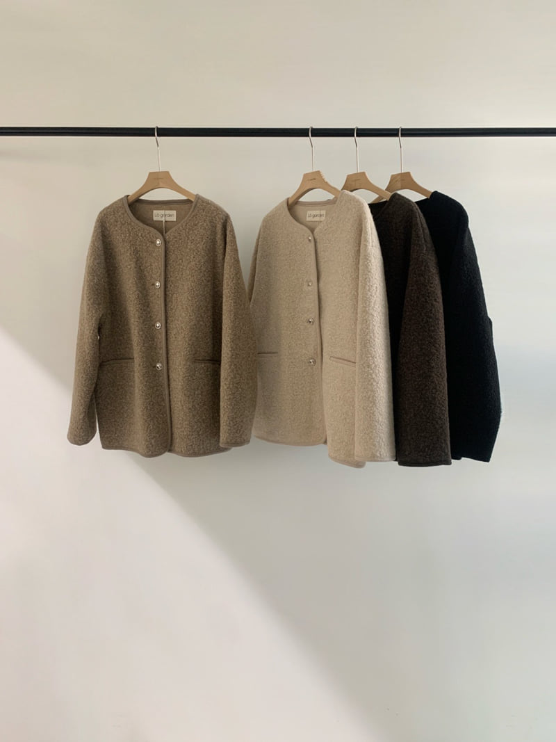 Logarden - Korean Women Fashion - #womensfashion - Button More Jacket