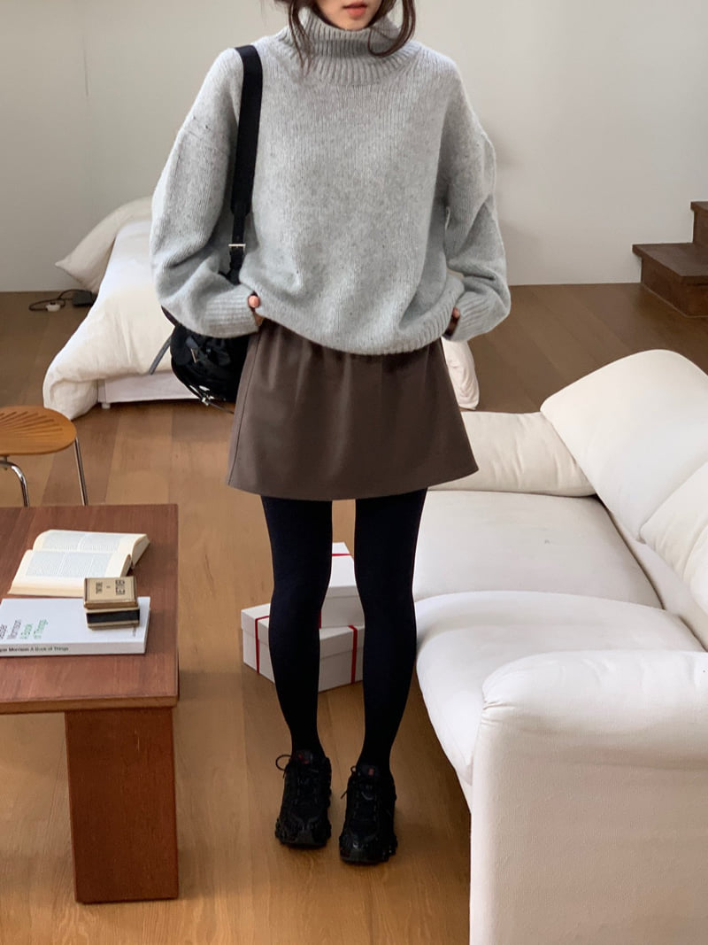 Logarden - Korean Women Fashion - #womensfashion - Baby Turtleneck Knit - 10