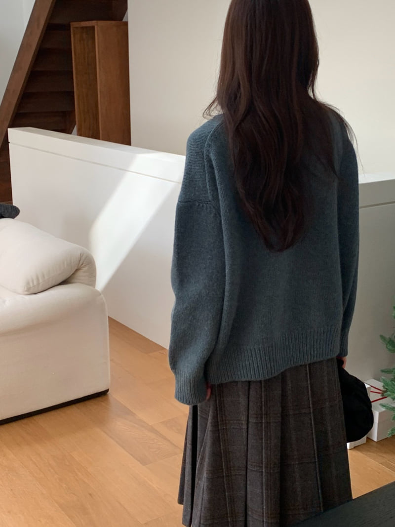Logarden - Korean Women Fashion - #womensfashion - Baby Turtleneck Knit - 6