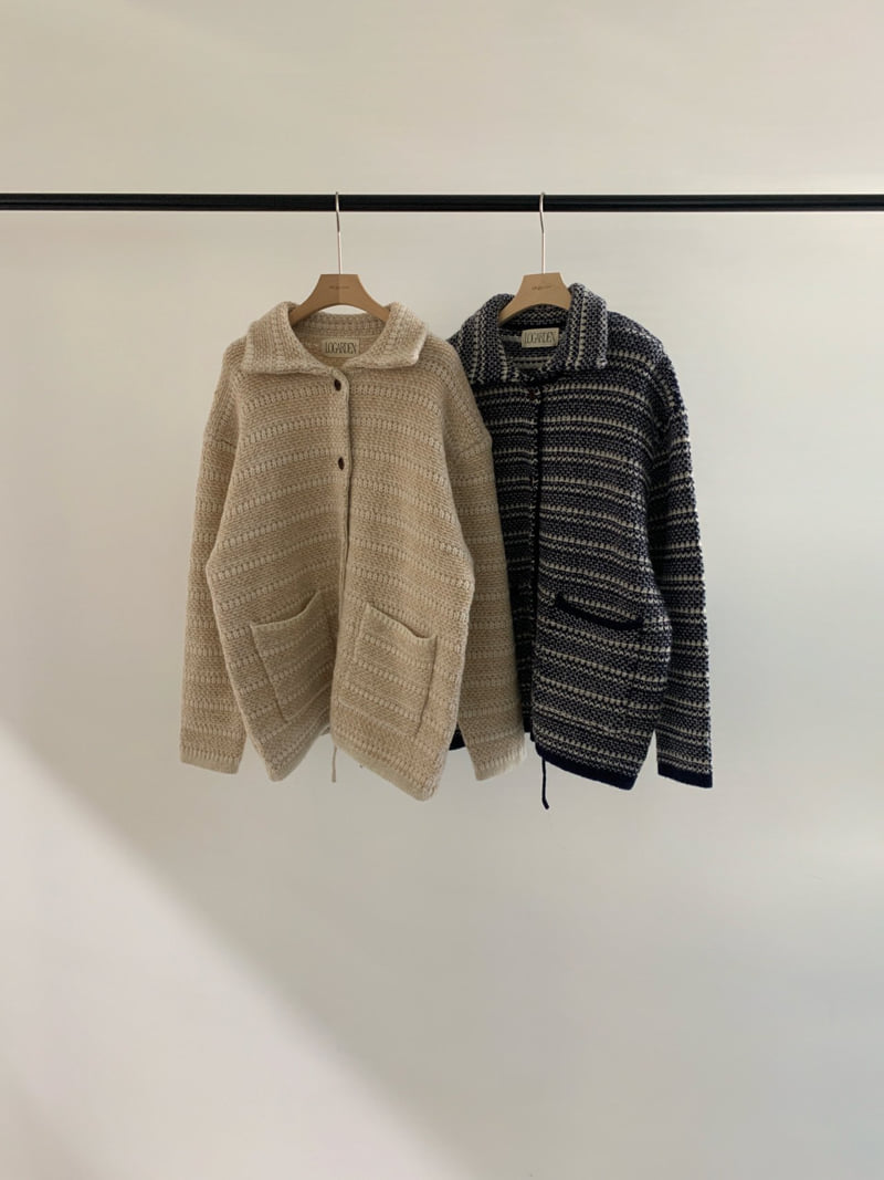 Logarden - Korean Women Fashion - #womensfashion - Loose Pocket Cardigan