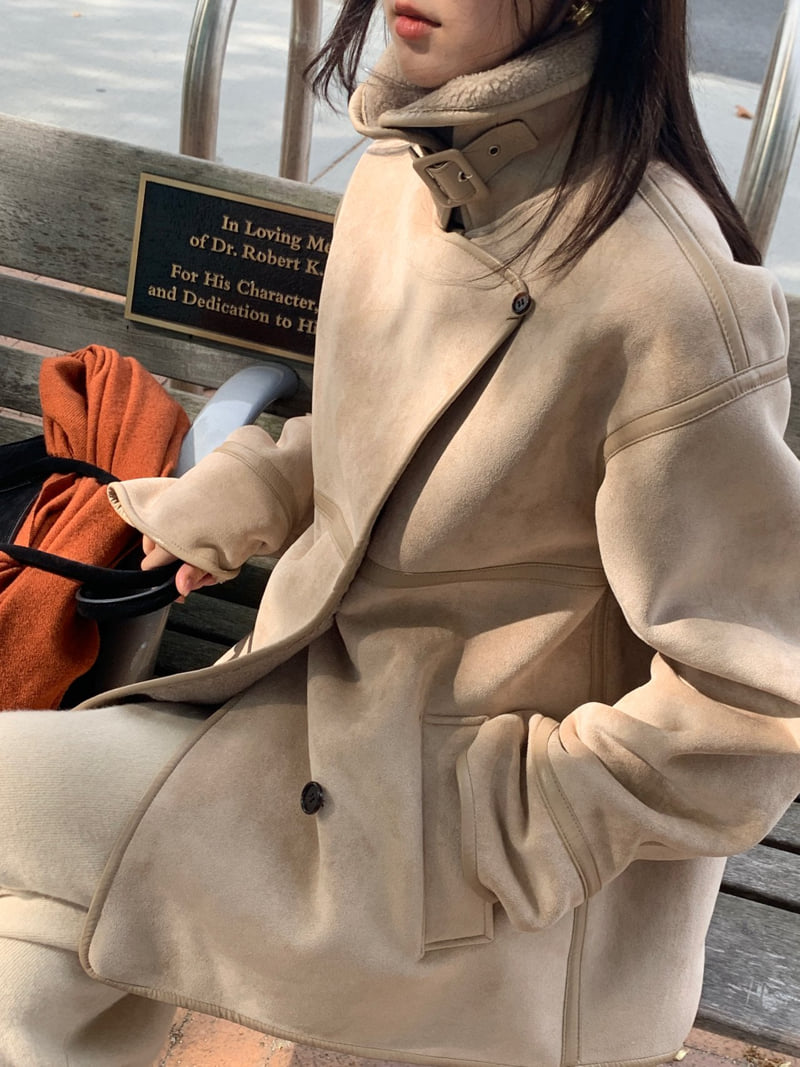 Logarden - Korean Women Fashion - #womensfashion - Enough Mustang Jacket - 6
