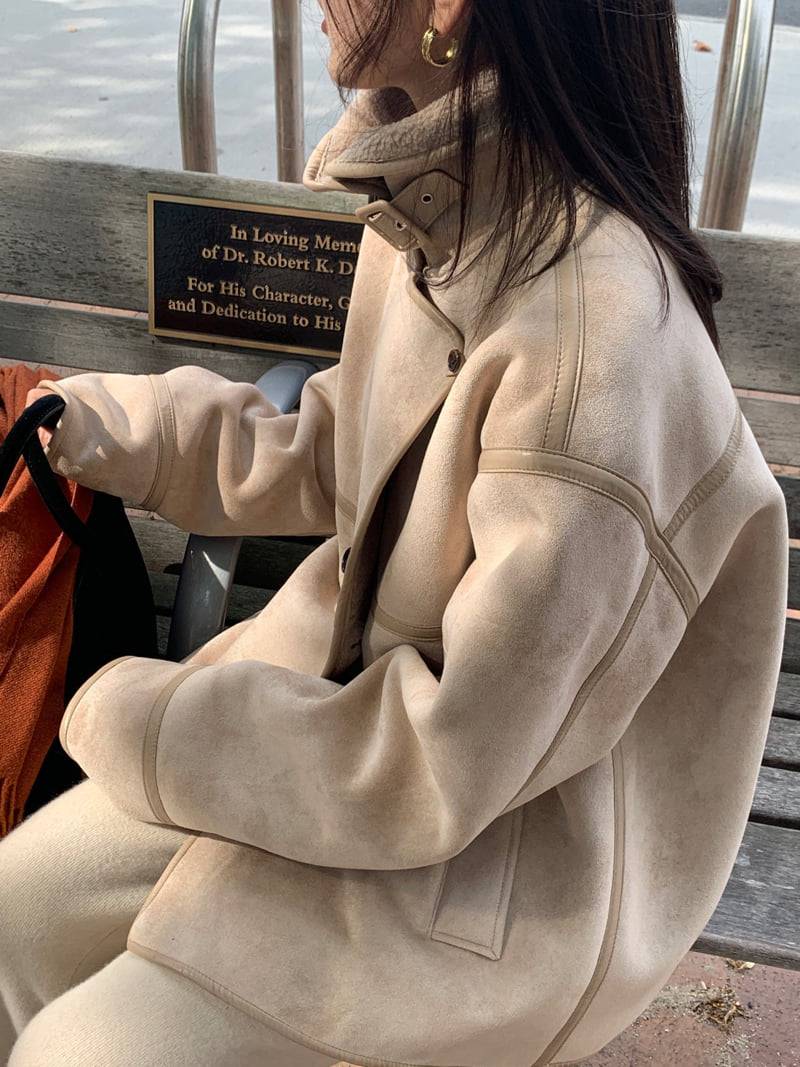 Logarden - Korean Women Fashion - #womensfashion - Enough Mustang Jacket - 8
