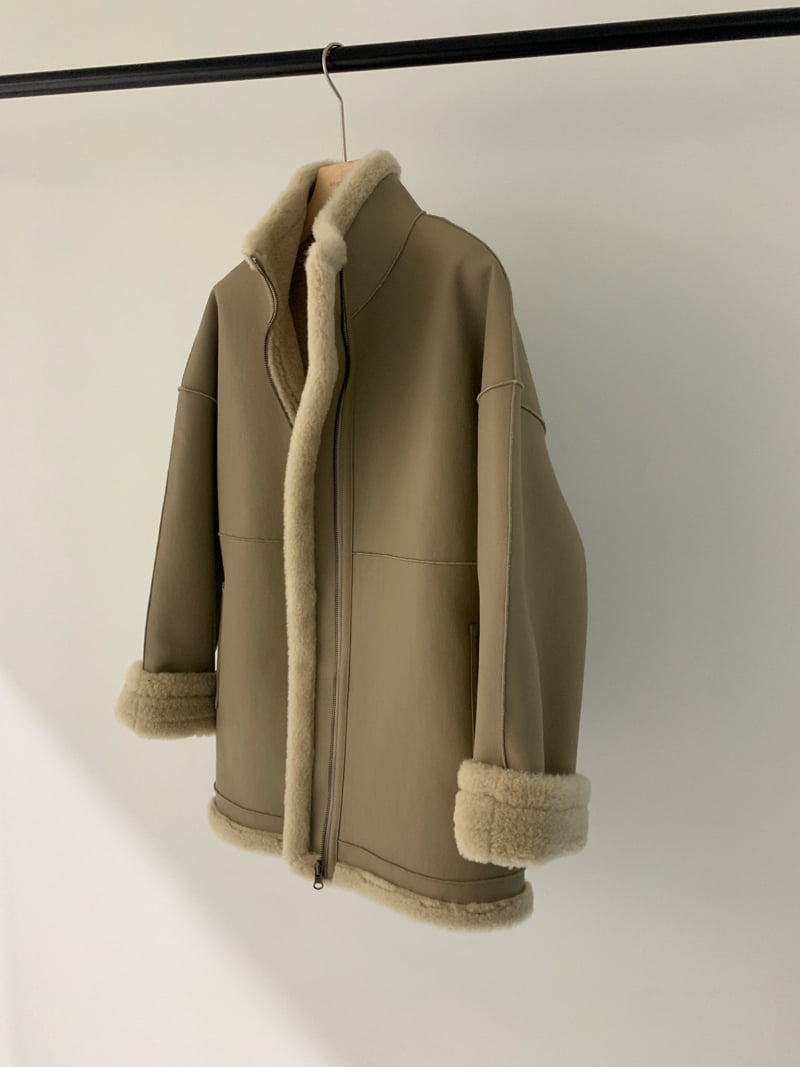 Logarden - Korean Women Fashion - #momslook - Mind Mustang Jacket - 4