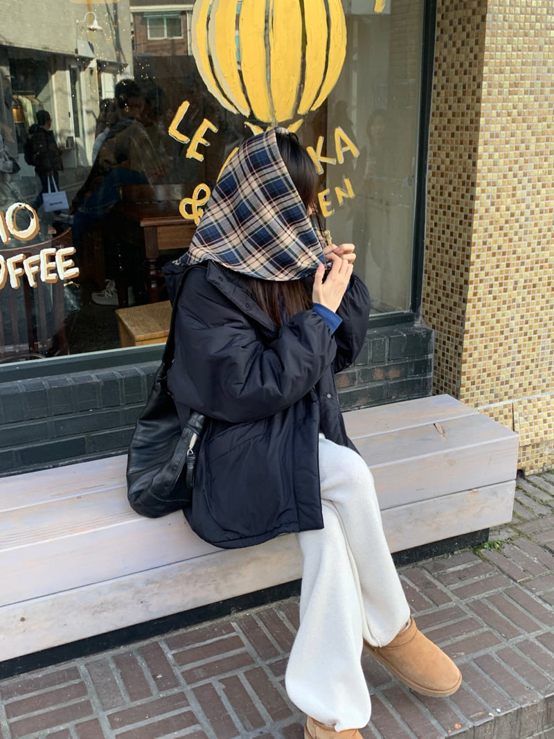 Logarden - Korean Women Fashion - #womensfashion - Check Scarf - 12