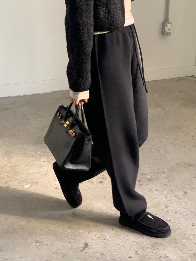 Logarden - Korean Women Fashion - #womensfashion - More Knit Pants - 10