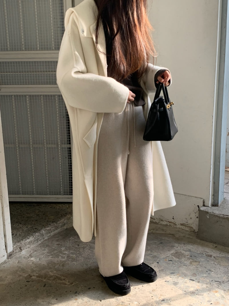 Logarden - Korean Women Fashion - #momslook - More Knit Pants - 4