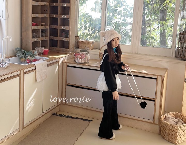 Love Rosie - Korean Children Fashion - #childofig - Sailor Collar Velour Set - 9