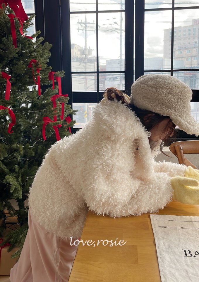 Love Rosie - Korean Children Fashion - #childofig - Poodle Coat - 2