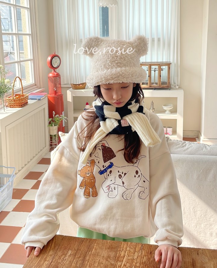 Love Rosie - Korean Children Fashion - #childofig - Dalmatian Fleece Sweatshirt