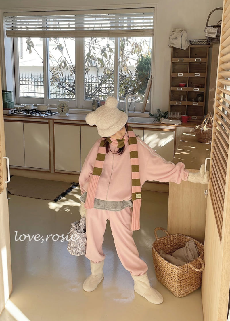 Love Rosie - Korean Children Fashion - #designkidswear - Eyelet Lace Track Set - 9