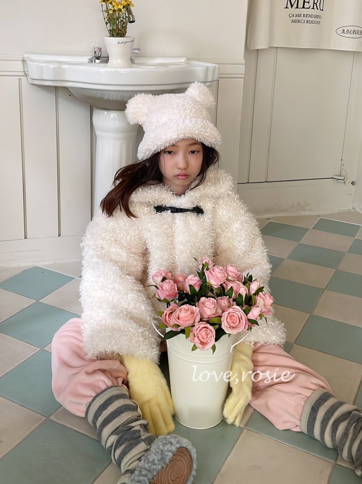Love Rosie - Korean Children Fashion - #childrensboutique - Poodle Coat - 4