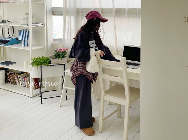 Love Rosie - Korean Children Fashion - #designkidswear - Girl Group Wide Fleece Set - 7