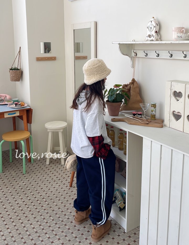 Love Rosie - Korean Children Fashion - #childrensboutique - Candy Tape Fleece Jogger Pants - 4